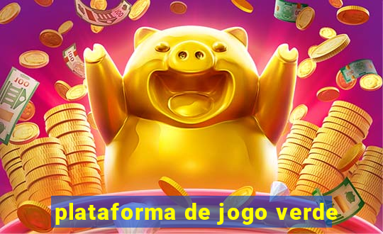 plataforma de jogo verde